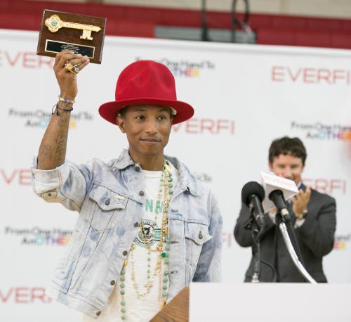 EverFi Pharrell Williams Virginia Beach Key to the City