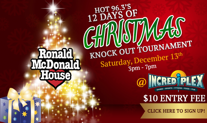 12 Days of Christmas Knockout tourney at Incrediplex