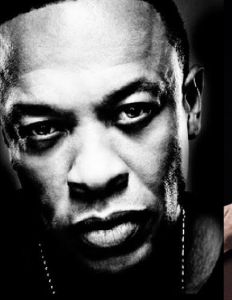 Suge Knight, Dr Dre and Ice Cube