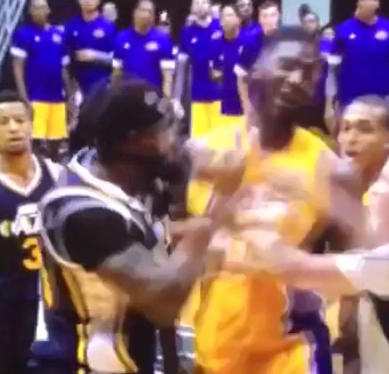 ROY HIBBERT SLAPPED!