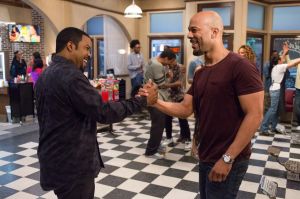 Eve, Ice Cube, Malcolm D Lee, Barbershop 3