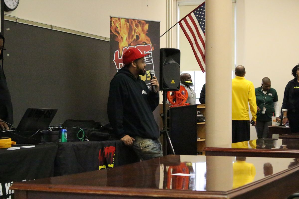Tee Grizzley Visits Tech HS (Indy)