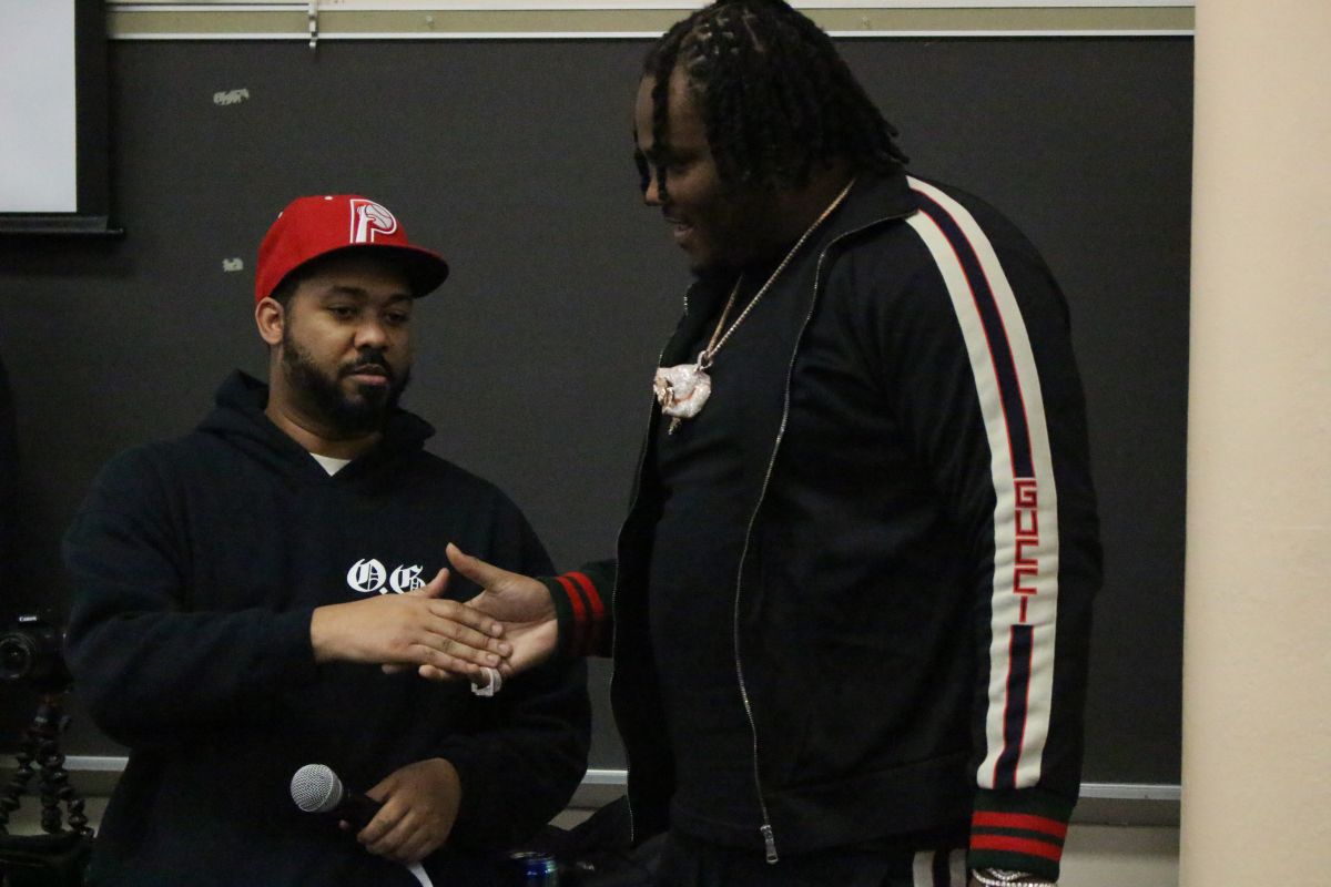 Tee Grizzley Visits Tech HS (Indy)