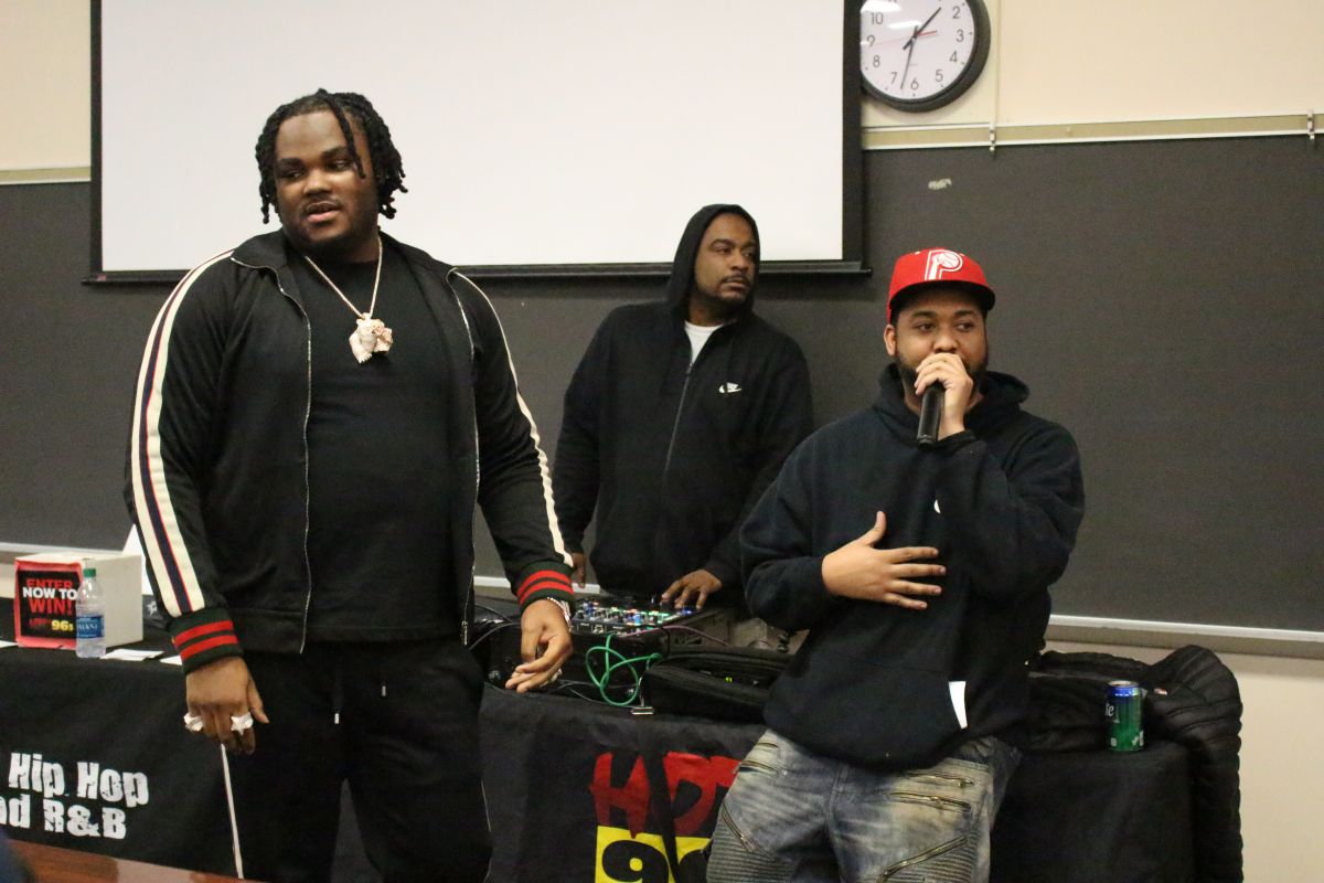 Tee Grizzley Visits Tech HS (Indy)