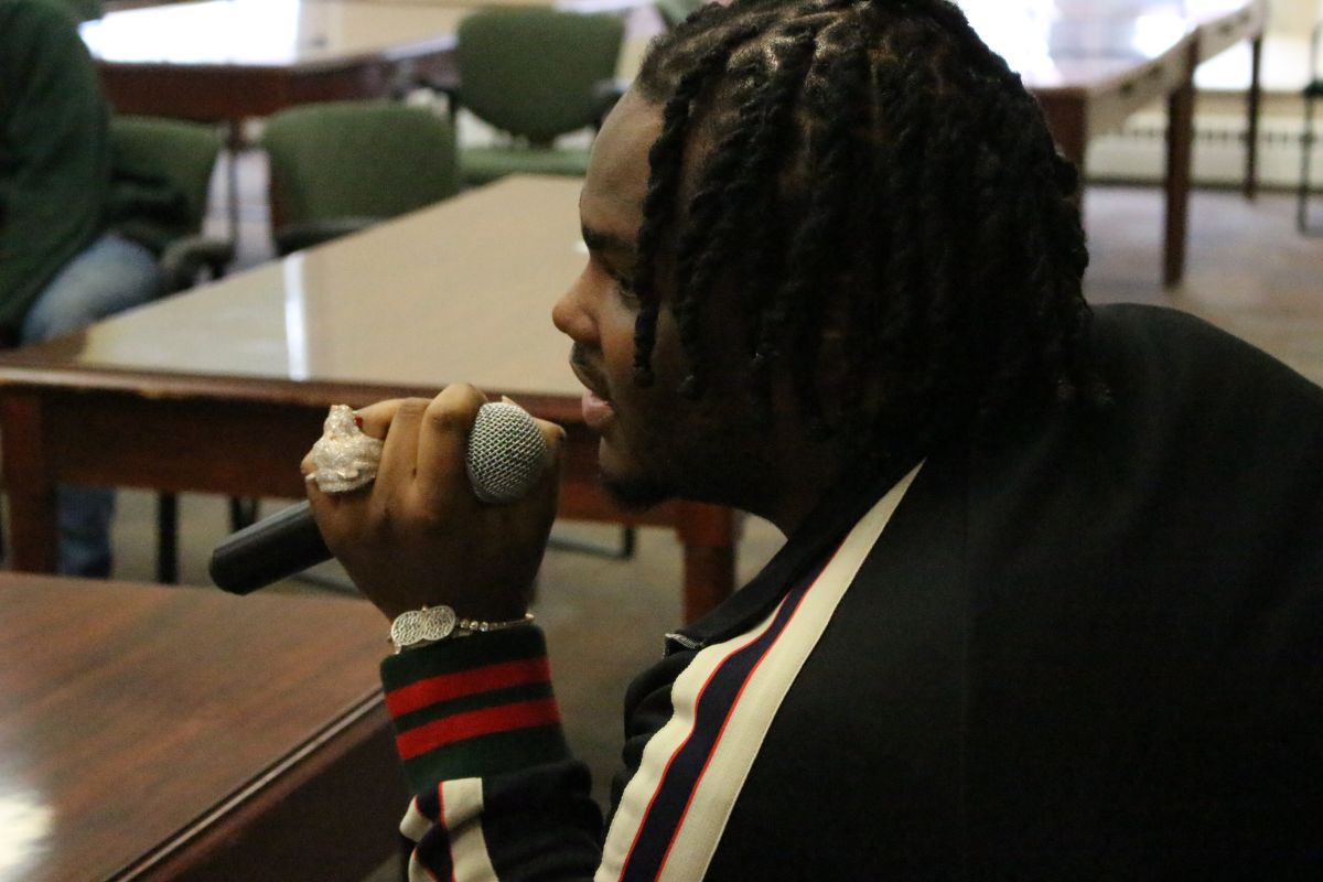 Tee Grizzley Visits Tech HS (Indy)