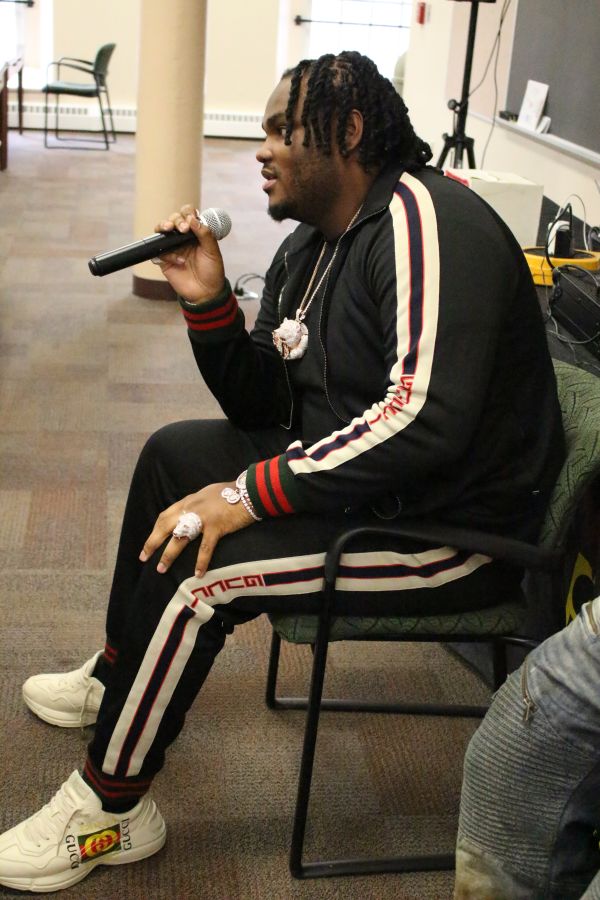 Tee Grizzley Visits Tech HS (Indy)