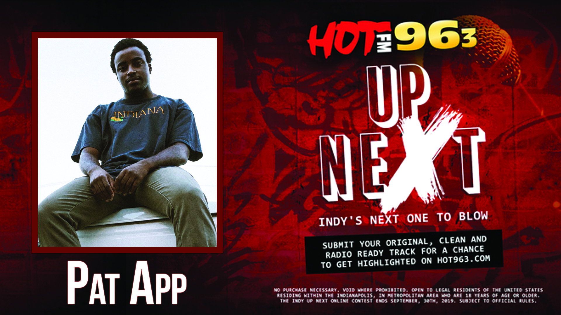 Up Next: Indy's Next One To Blow: Pat App