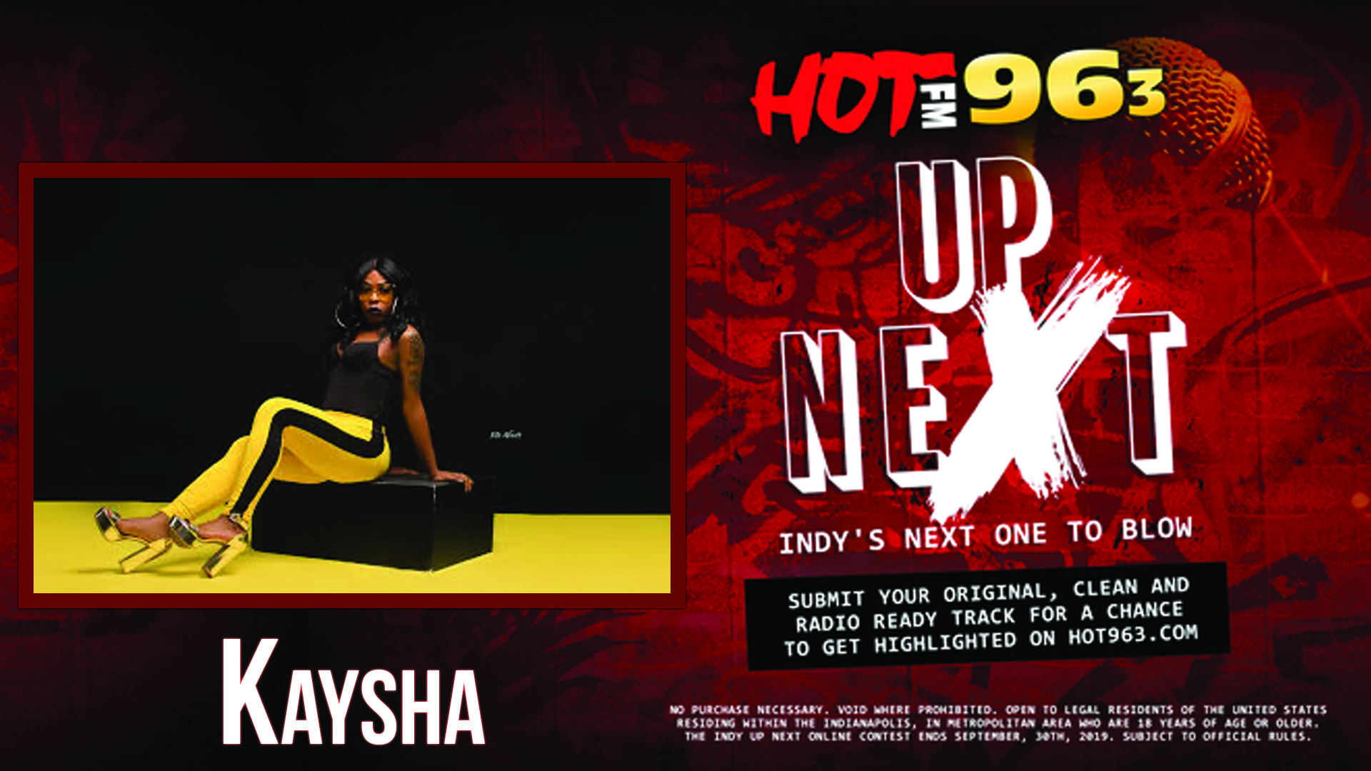 Up Next: Indy's Next One To Blow: Kaysha