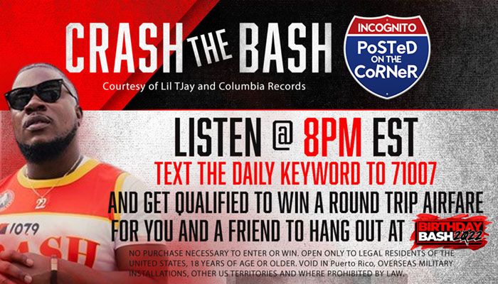 Posted On The Corner “CRA$H The BA$H” To Birthday Bash 2022