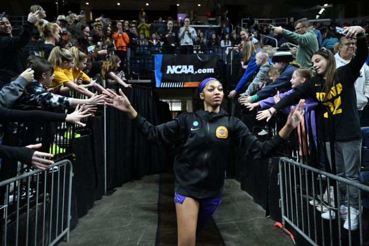 Photos Of Angel Reese Playing For LSU
