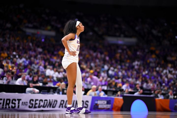 Photos Of Angel Reese Playing For LSU