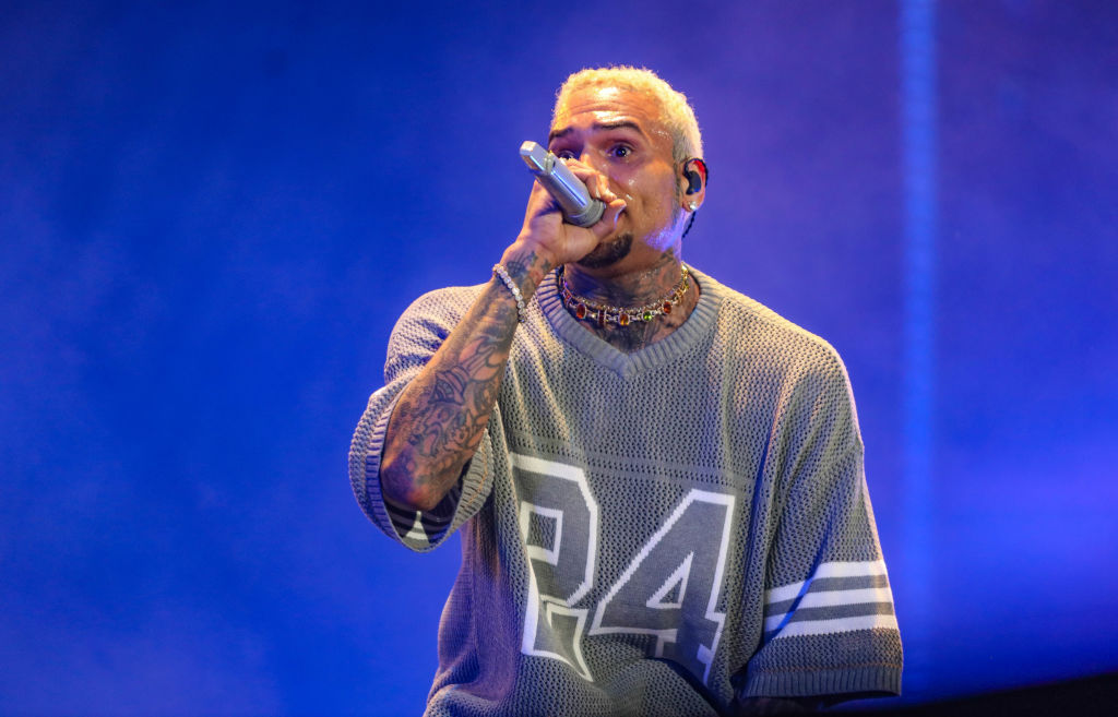 American Artist Chris Brown Performs In South Africa